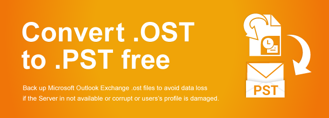 Back up Microsoft Outlook Exchange .ost files to avoid data loss if the Server is not available or corrupt or user’s profile is damaged.