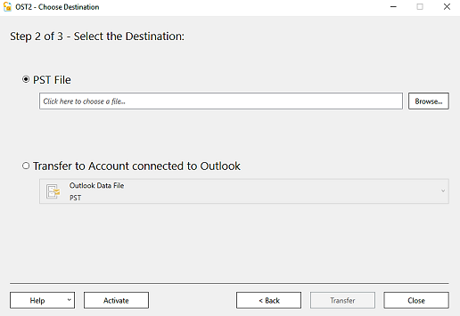 Add ost file to outlook 2016 from an offline Outlook data file .ost
