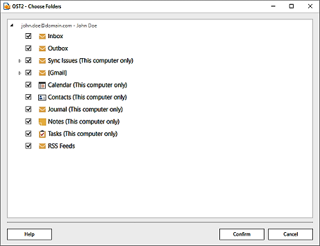Free OST to PST converter