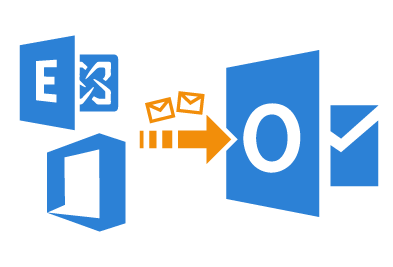Transfer email data from Microsoft Exchange or Office 365 to a local Outlook